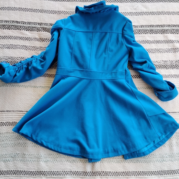 Aqua 💙 BLUE| BNWT| BABYDOLL JACKET - Picture 3 of 12